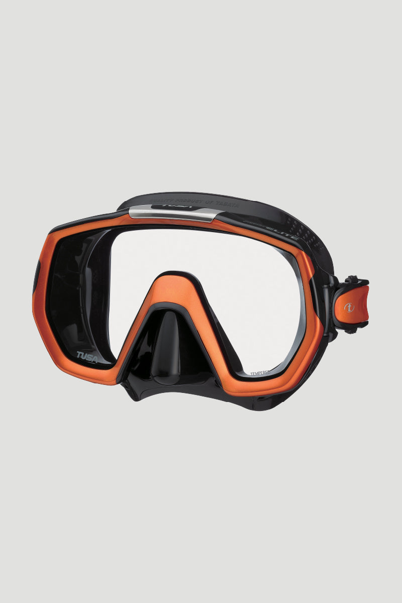 Freedom Elite Diving Mask with Black Silicone